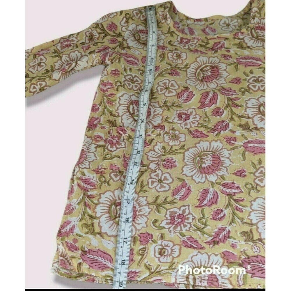 Handmade Blockprint Top - Picture 9 of 10